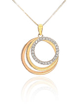 תליון זהב מעגל החיים